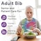 Proheal Disposable Adult Bibs Tie Back  Perfect for Seniors Painting  Eating  Tie Dye 25 Pack 25PK PH-16434H - alternate 4